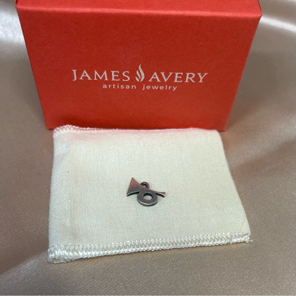 James Avery, Bugle Trumpet Charm, .925,‎ Retired Missing Jump Ring